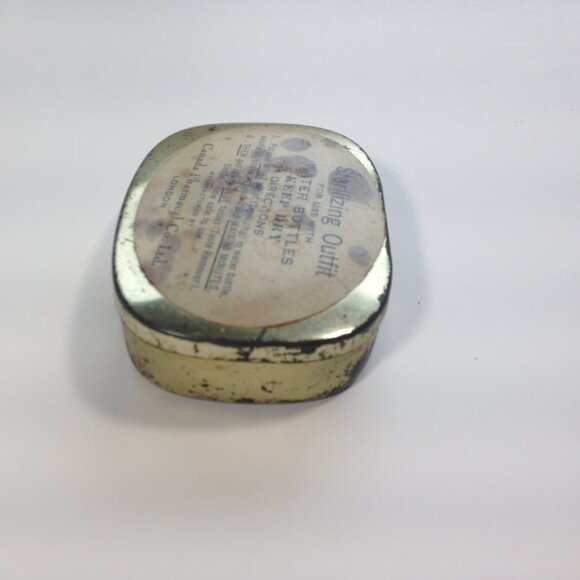 Sterilizing Outfit Tin Box Vintage pharmacy drug store Canada Pharmacal Co - Picture 4 of 10